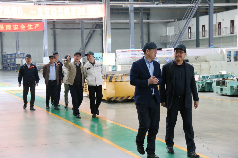 大連優升領導蒞臨我司參觀交流